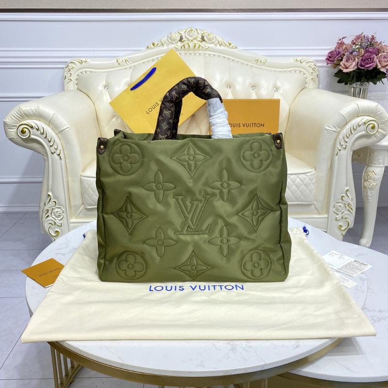 LV Handbags Tote Bags M59006 Khaki Green